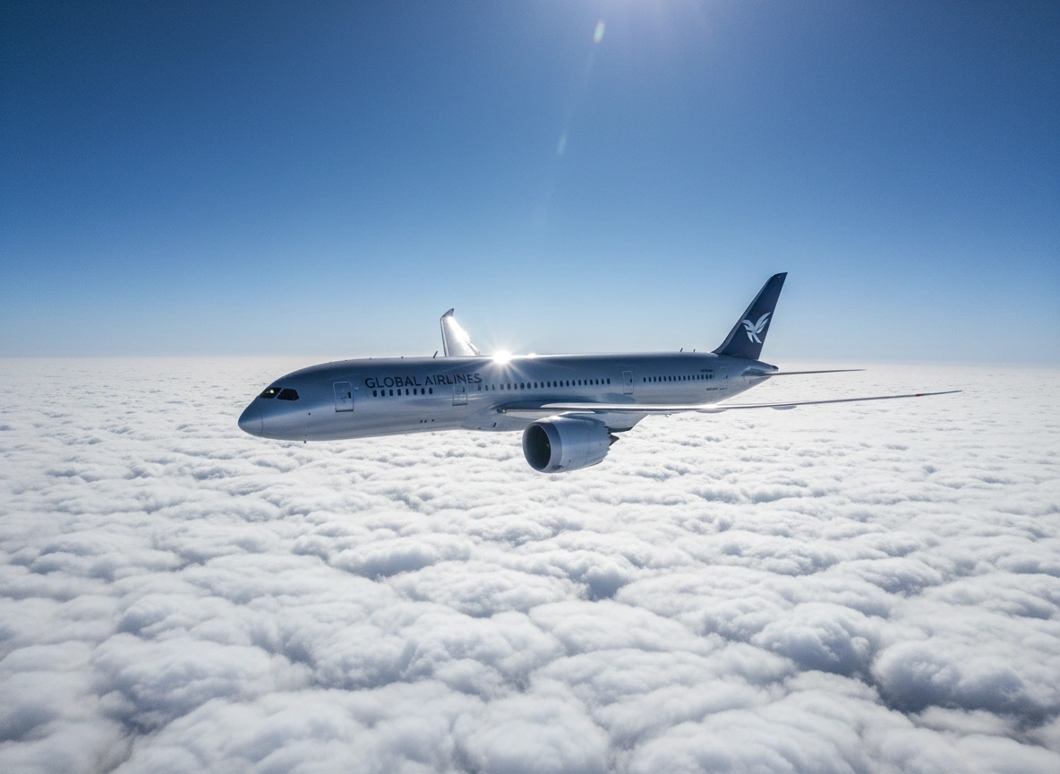 International flight representing pre-departure support